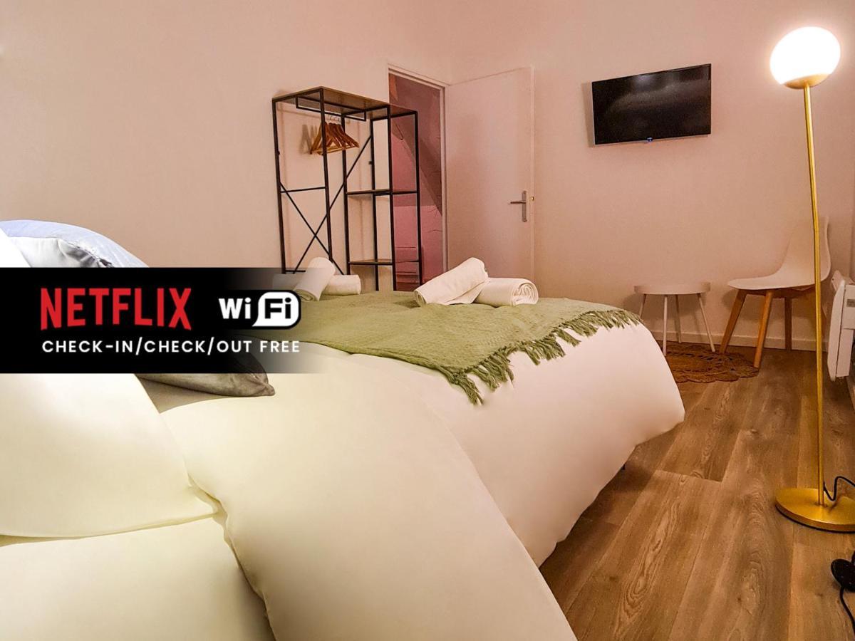 Ng Suitehome - Lille I Tourcoing Winoc - Appartement T2 - Netflix - Wifi - Cuisine - Parking Gratuit Eksteriør bilde